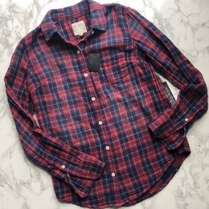 Joe’s Jeans button down flannel